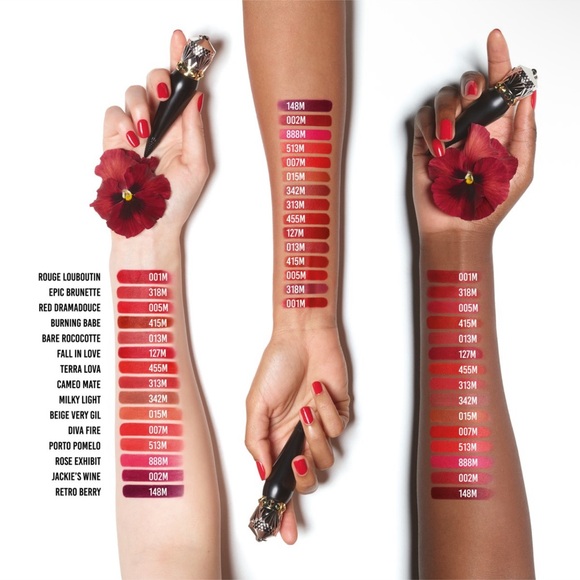 Christian Louboutin Rouge Louboutin Velvet Matte Lipstick-in Bare Rococotte 013M - Picture 8 of 15